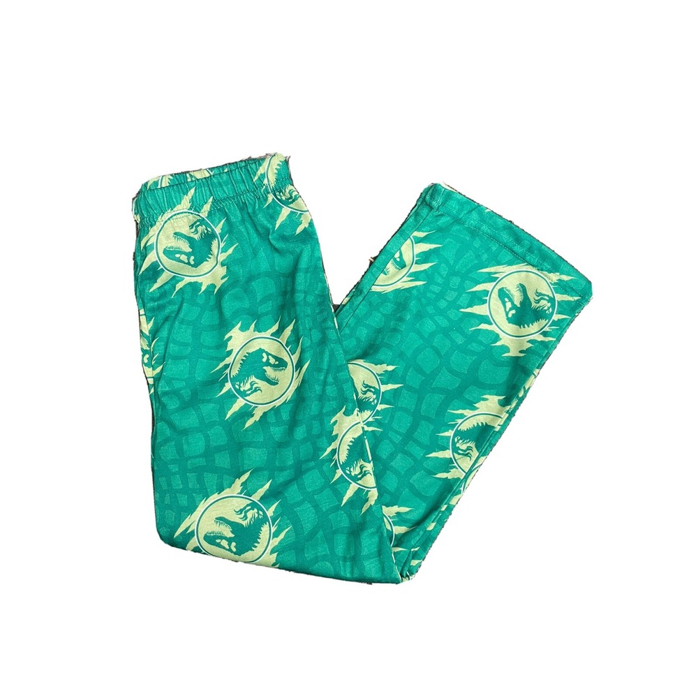 Jurassic‎ park sleepwear boys pants green size 6